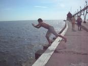 Pier Jumping