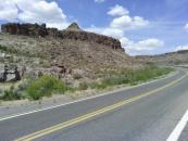 Some scenery from route 66 after I left the freeway
