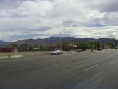 A view of the Sandias from Albuquerque