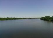 Crossing the Arkansas river