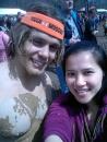 Me and Maggie after I finished